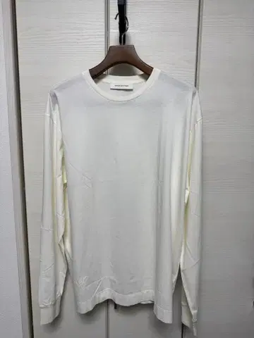 APPLIED ART FORMS 화이트 티 롱 티 코튼