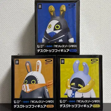 GIGO 한정판 젠레스 존 제로 젠제로 봄프 데스크탑 피규어 3개