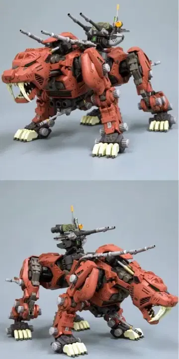 세이버 타이거 프라모델