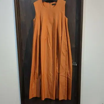 야마다야 Aga 오렌지 롱 원피스