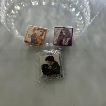 NANA CD풍 아크릴 참 캡슐 토이 3개 세트