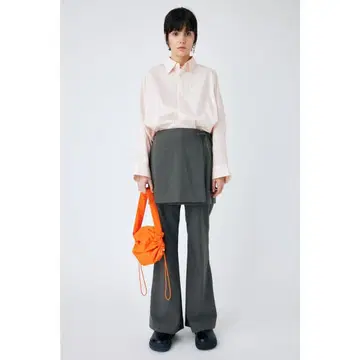 moussy 스커트 레이어드 플레어 팬츠