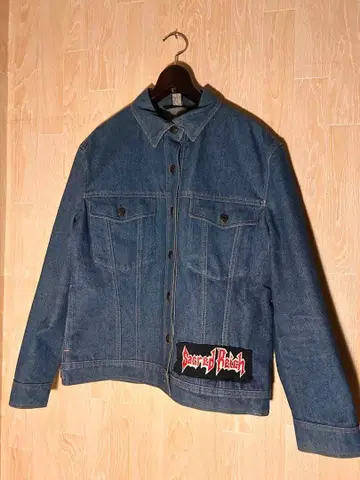 vintage 데님 자켓 밴딩 구제 의류 used