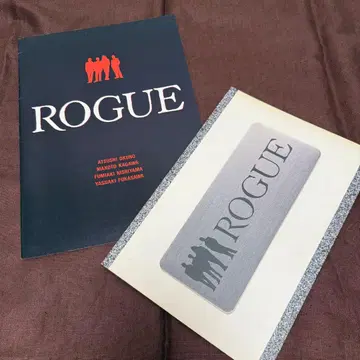 [ 귀중 친필 카드 포함 ] ROGUE 로우그 콘서트 팜플렛 2권 세트