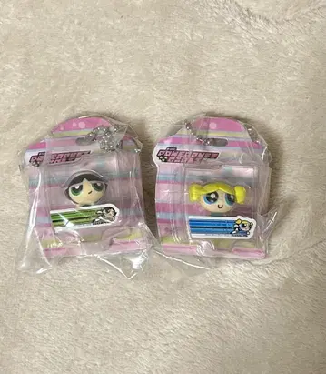 파워퍼프걸 키링 2개 세트