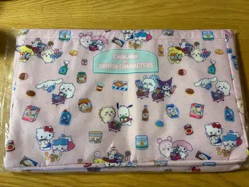 미개봉 핑크 올 패턴 치이카와 x 산리오 캐릭터즈 레지 바스켓백 보냉