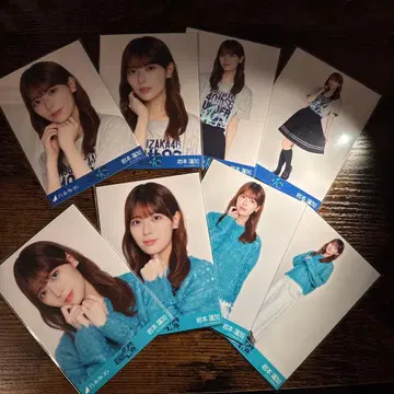 노기자카46 브로마이드 이와모토 렌카 안다라 8종 컴프