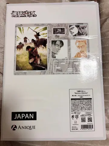 진격의 거인 애니크 디오라마 아크릴 스탠드 리바이 미개봉 새상품