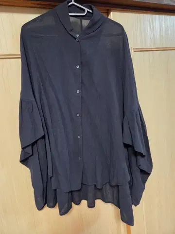 플레어 슬리브 셔츠 사이즈 38