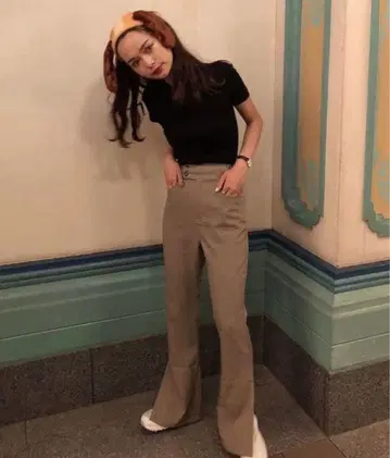 [ Miroam ] 하운드투스 체크 패턴 팬츠