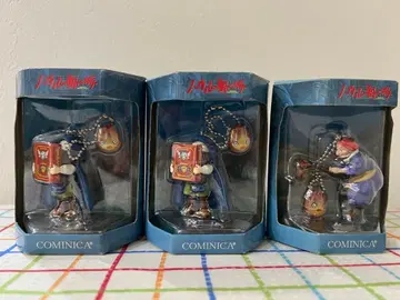 지브리 하울의 움직이는 성 피규어 키링 3종 세트 COMINICA