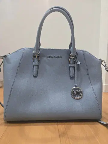 MICHAEL KORS 스카이블루 숄더백
