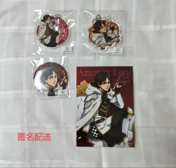 진격의 거인 마루쿠지 체스Style 엘렌 아크릴 키링 캔뱃지 특전