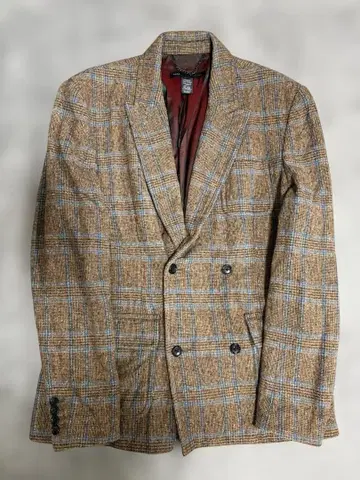 USA제 MARC BY MARC JACOBS 체크 더블 자켓