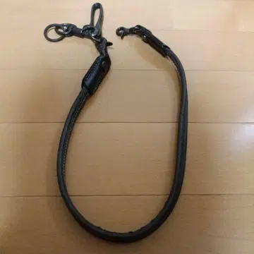 CORBO. 가죽 지갑 체인 브라운 계열