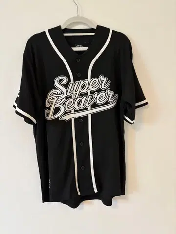 SUPER BEAVER 20주년 기념 베이스볼 셔츠 M 사이즈 블랙