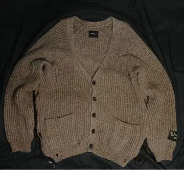 SYU HOMME/FEMME syuman. brown cardigan