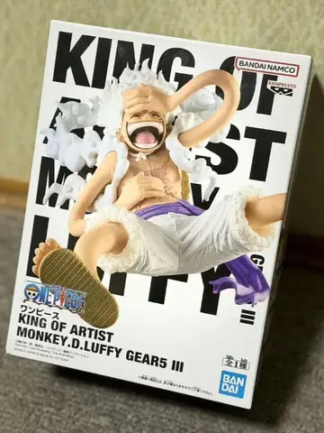 [미개봉 새상품] 원피스 루피 KING OF ARTIST 기어5 니카