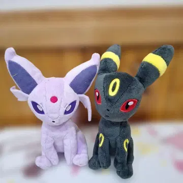 포켓몬 센터 블래키 에브이 FIT 봉제 인형