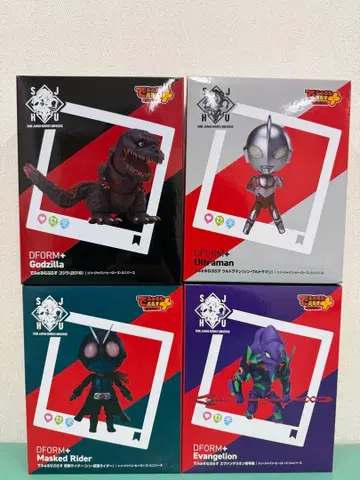 데포름플러스 신 재팬 히어로즈 유니버스 4종 세트