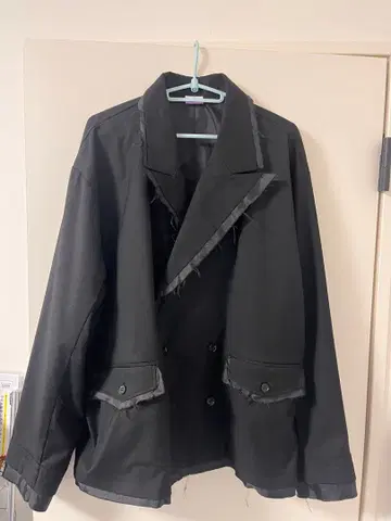 GIDEAL 더블 브레스트 자켓 03 블랙