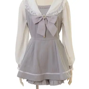 LIZLISA 리즈리사 세일러 카라 셋업