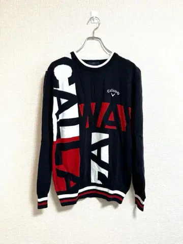 Callaway 컬러 블록 스웨터 네이비 골프