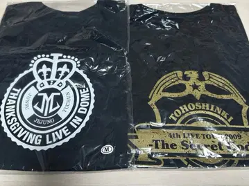 동방신기 라이브 투어 T셔츠 2009 JYJ 투어 T셔츠