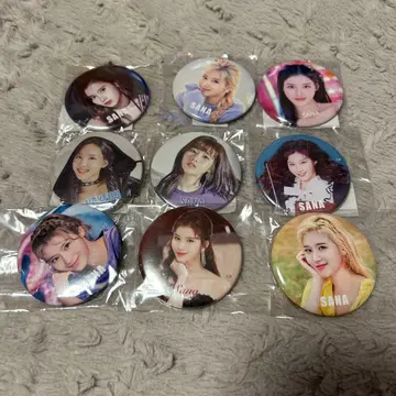 TWICE 사나 캔뱃지 묶음 판매