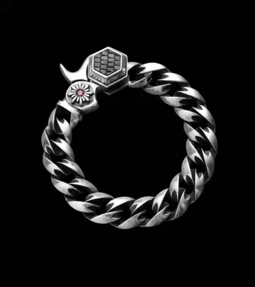 구하기 어려움 백크러쉬 팔찌 RUBY 거의 미사용품