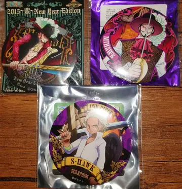 ONEPIECE 미호크 캔뱃지 세트