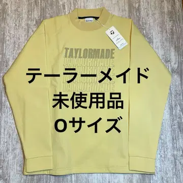 테일러메이드 골프웨어 맨투맨 모크넥 트레이닝복 O 사이즈 크림