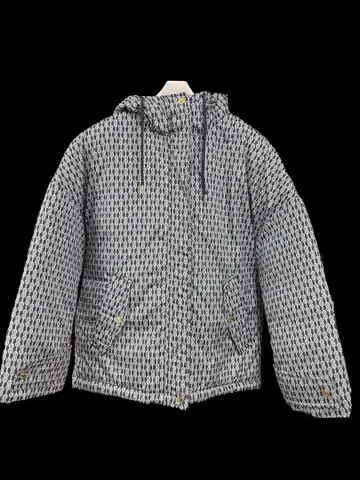 앙코인 키 후드 부착 충전솜 블루종