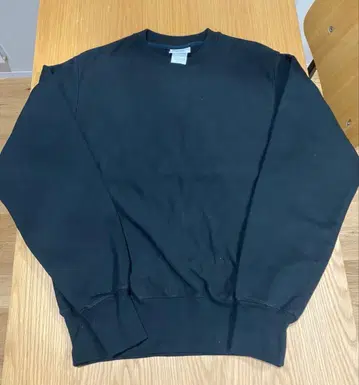 챔피온 리버스 위브 US 기획 맨투맨 S 블랙