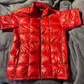 montbell 다운 자켓 숏 슬리브 T셔츠 오렌지