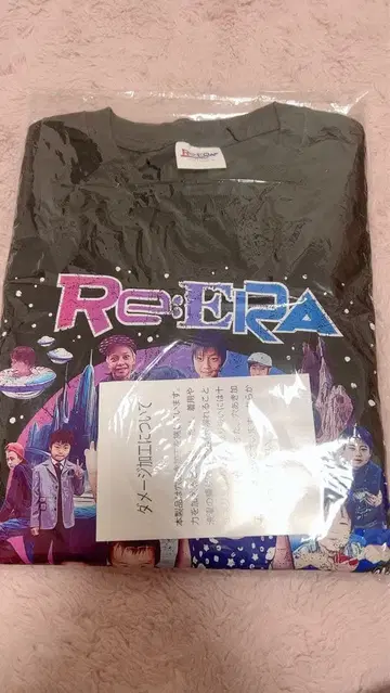 Re:ERA 티셔츠 그레이 미개봉