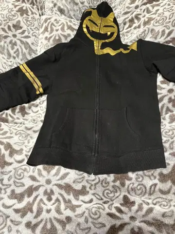 갱킹 잼 후드티 좀비 Jaam 금 블랙