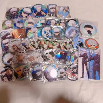 주술회전 고죠 사토루 캔뱃지 42종 묶음 판매