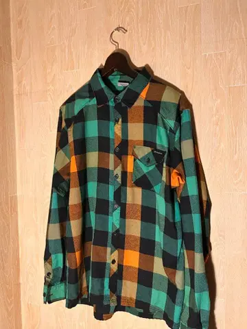 vintage DAKINE 체크 무늬 긴팔 셔츠 플란넬 셔츠 구제 의류