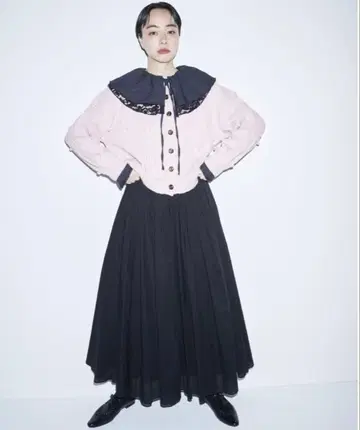 [ 시착만 한 상품 ] Libra Cue 코튼 개더 볼륨 스커트 리브라큐