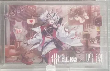 명조 홍마 콜라보 츠바키 아크릴 스탠드 정품 흠집 있음!