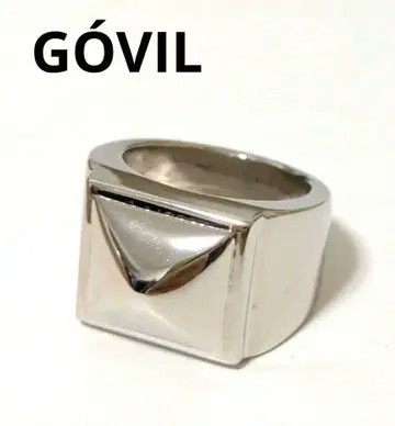 미사용 새상품 GOVIL 스터드 반지