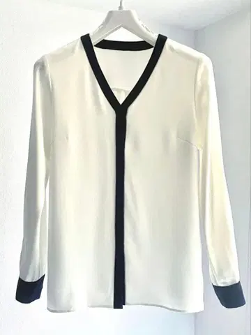 Demi-Luxe BEAMS 블라우스 36 바이컬러