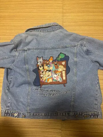 워너 브라더스 클래식 카툰 데님 자켓