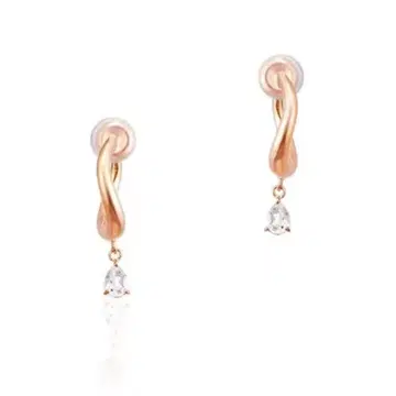 핑크 골드 귀찌