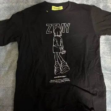 ZUTOMAYO ZTMY 티셔츠 블랙