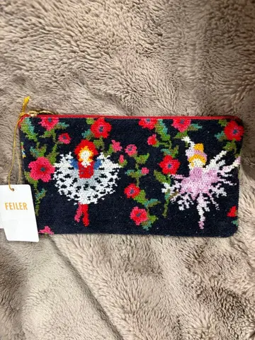 FEILER 발레리나 꽃무늬 파우치
