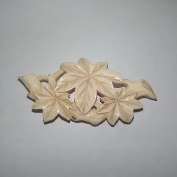 단풍 조각 오비 고정 띠