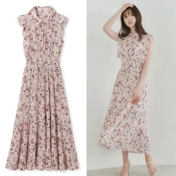 snidel Sustainable 프릴 원피스