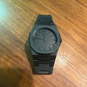 남성용 손목시계 블랙